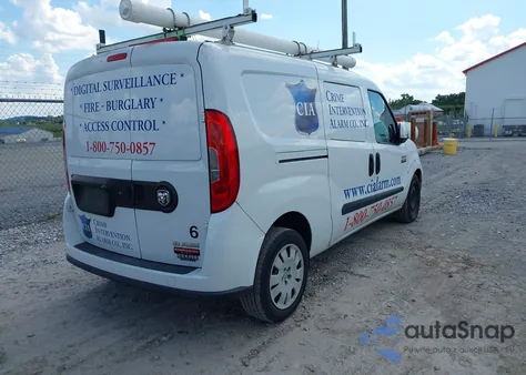 2017 Ram Promaster City Tradesman Slt из США, поврежденный, VIN ZFBERFBB5H6H04111